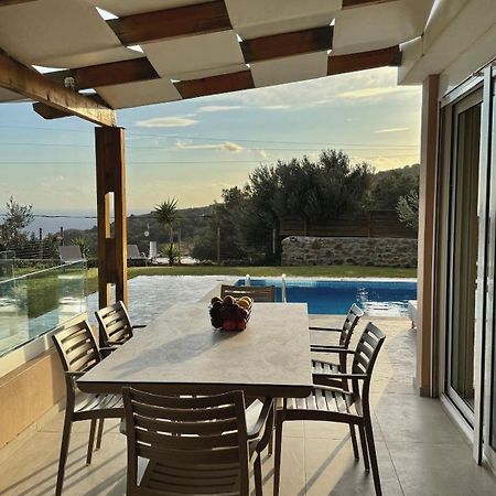 Villa Michael Triopetra Private Villa, Private Swimming Pool, Garden, Panoramic Sunset Екстер'єр фото