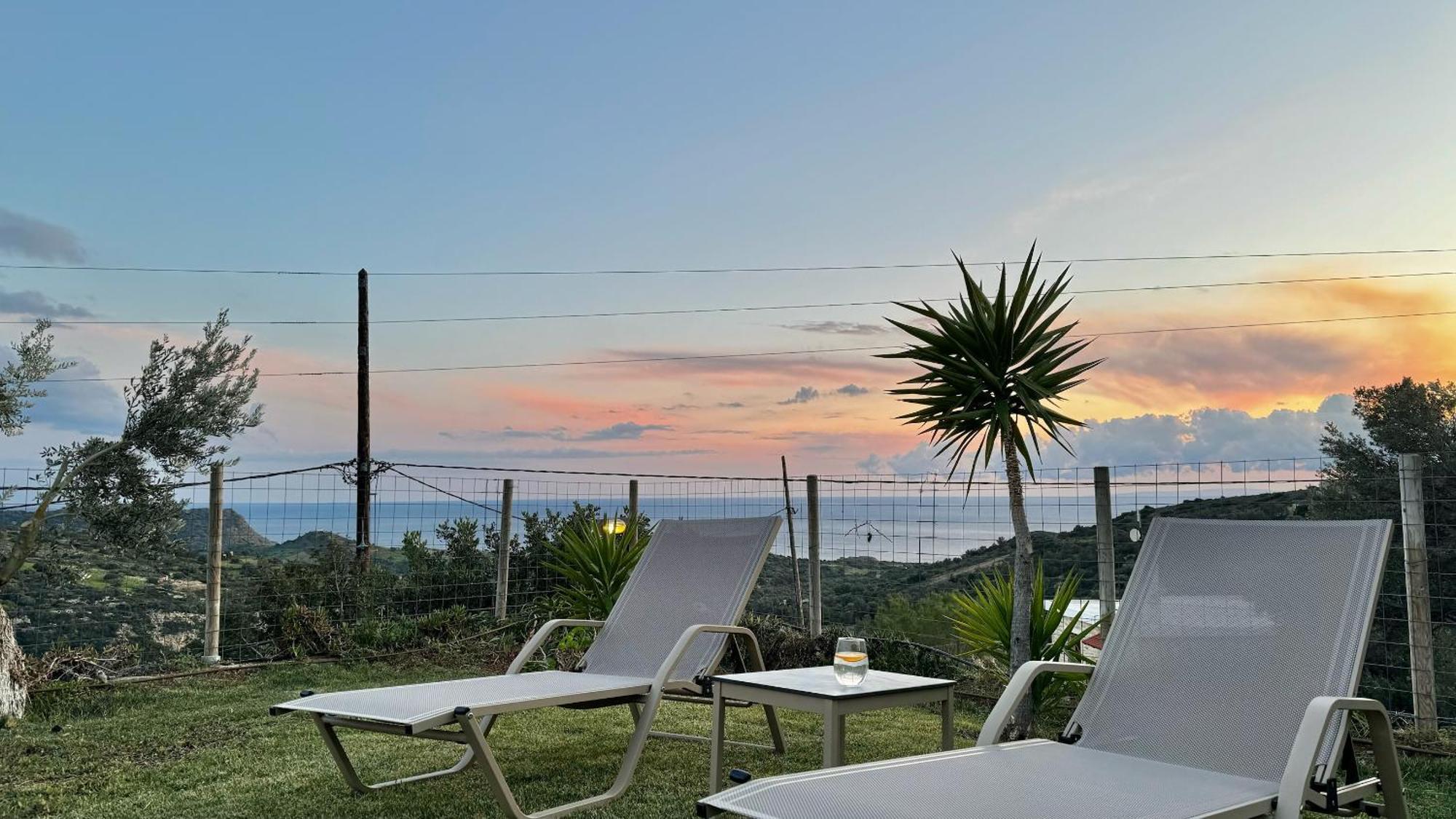 Villa Michael Triopetra Private Villa, Private Swimming Pool, Garden, Panoramic Sunset Екстер'єр фото